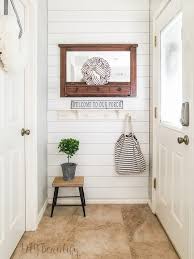 The wall that our sliding glass doors are on is recessed. Simple Weekend Shiplap Wall Diy Beautify Creating Beauty At Home