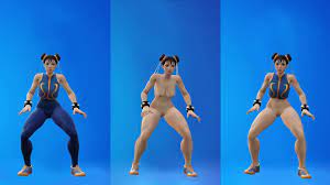 Chun Li Fortnite Dances But All Naked 