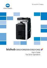 Konica minolta bizhub c364e mono laser printer. Konica Minolta Bizhub C652 User Manual Pdf Download Manualslib