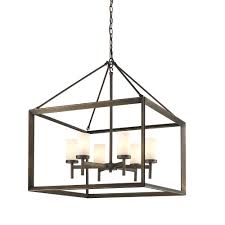 Free shipping for many products! Smyth 6 Light Chandelier Gunmetal Bronze Opal Glass 2073 6 Gmt Op Rimrock Lighting