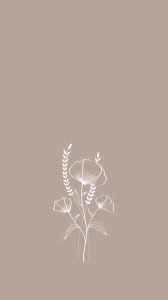 Simple And Aesthetic Floral Iphone And Android Wallpapers In 2020 Minimal Wallpaper Aesthetic Iphone Wallpaper Floral Iphone