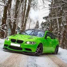 bmw e92 m3 green winter bmw bmw m3 bmw 3 series