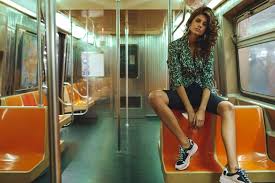 Antonina Petkovic Poses In Subway Styles For Harper S Bazaar Fashion Photography Poses Fashion Photography Inspiration Subway Style