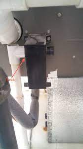 Turns out, the p trap was full of sludge. Lennox Furnace Condensate Trap Leak Need Help Terry Love Plumbing Advice Remodel Diy Professional Forum