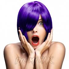 Crazy colour hair dye hair color and cut purple blonde hair platinum blonde hair cotton candy hair cute hair colors hair fair edgy hair scene hair. Crazy Color Hot Purple Semi Permanent Hair Dye 100ml