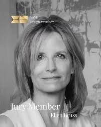 Ellen Bruss Jury Member, Vand Awards One of over 70 jury members Ellen Bruss  is an award winning graphic designer and founder of Ellen Bruss Design  (EBD) based in Denver. In