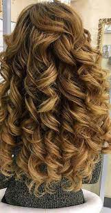 Fishtails have become very popular prom hairstyles for long hair. 12 Big Curly Long Hairstyles 9 Curly Hairstyle For Bride Hair Bridalhair Bridalhairstyles W Curls For Long Hair Big Curls For Long Hair Big Curly Hair