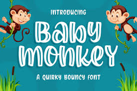 You can use our images for unlimited commercial purpose without asking permission. Baby Monkey Font By Blankids Studio Creative Fabrica In 2020 Baby Monkey Font Bundles Free Font