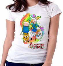 Blusa Feminina Baby Look Adventure Time Finn Jake Fi Tamanho Mercado Livre