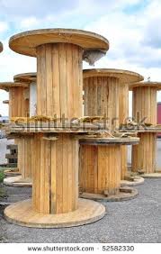 Large Wooden Cable Spools Large Empty Cable Reels Stock Photo 52582330 Shutterstock Wooden Spools For Sale Wooden Cable Spools Wooden Cable Reel