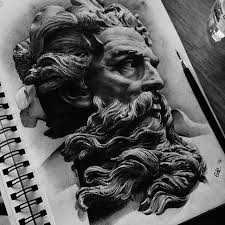 Artist Jack Ede Drawinganatomyandart Artwork Artists Artist Art Draw Drawing Drawings Illustration Portrait Artists Zeus Tattoo Art Anatomy Art