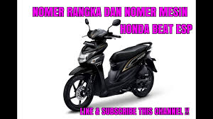 Maka pada tipe cbs iss memiliki gabungan fitur yaitu combi brake system dan juga idling stop system untuk menghemat bahan bakar. Letak Nomor Mesin Honda Beat By Bang Mirwan