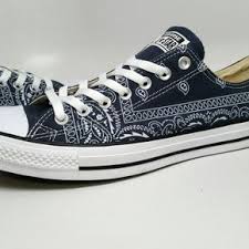 Black And Blue Converse Shoes Pin On Foot Decor
