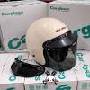 Harga helm bogo kaca datar di shopee. 1