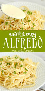 Quick And Easy Alfredo Sauce This Simple Alfredo Sauce Is A Perfect Last Minute Dinn Alfredo Sauce Recipe Homemade Easy Pasta Recipes Quick Easy Pasta Recipes