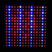 Ledwholesalers 2501quad Blue Red Orange White 225 Led 13 8 Watt Square Grow Light Panel 110 Volt Grow Lights Best Led Grow Lights Led Grow Lights