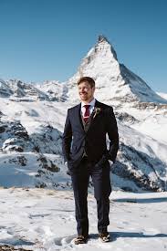 Matterhorn Winter Elopement In Zermatt Switzerland Matterhorn Winter Elopement Zermatt