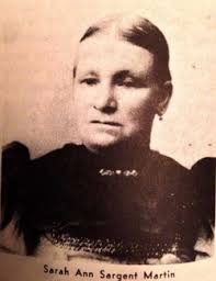 Sarah Ann Sargent Martin (1836-1911)
