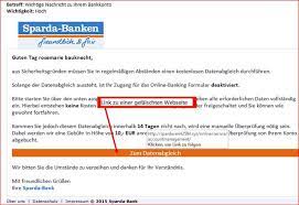 In der regel wenden sie sich an das zuständige kundenberatungscenter ihrer bank oder sparkasse. Sparda Bank Online Banking Deaktiviert Phishing Hier Mit Video Codedocu De Blog