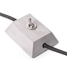 Concrete Light Switch Lichtschakelaar Van Beton Selbermachen Beton Lampendesign Lampe Beton