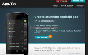 The below mobile app development tools do not require any knowledge or prior training in app development. How To Make Mobile App For Website Information Lord