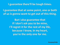 The difference is, 1 rum away before there's even a 1 crave amo groom to run. Quotes From Movie Runaway Bride Quotesgram