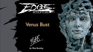 Edge Sculpture Venus Bust by Matt Buckley