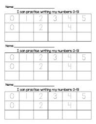Practice Writing Numbers 0 5 Writing Numbers Writing Practice Writing