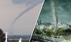 'tornado' rips through london leaving trail of destruction as bins fly through air. Uk Tornados Scientists Warn Do Not Ignore Britain S Hidden Danger Uk News Express Co Uk