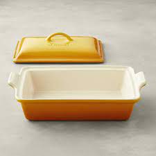 Check spelling or type a new query. Le Creuset Heritage Stoneware Rectangular Covered Casserole Pan Williams Sonoma