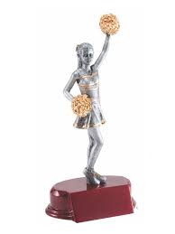A truly versatile cheerleader will be able to do any of these roles even though it is more common for cheerleaders to. Rfc Cheerleader Resin Rfc726 Stadium Trophy