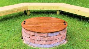 This fire pit cover only uses a few tools and is a perfect project for beginners and experienced diyers alike. How To Build A Fire Pit Table Top Youtube