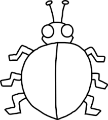 Black And White Ladybug Clipart Ladybird With No Spots Clip Art Ladybug Coloring Page Coloring Pages Clip Art