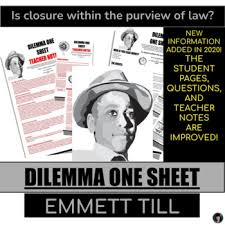 Commonlit answers ― answers to everything related to commonlit to help with that, we gathered all the answers/ keys of stories or chapters of commonlit which are listed below. Emmett Till Worksheets Teaching Resources Teachers Pay Teachers