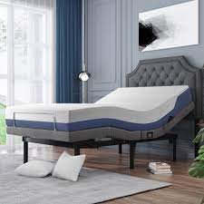 A vibrating matress containing a plurality of independently controlled vibrating units positioned within the mattress in a manner, so as to impart a vibrating resonanace along the length of the. Wireless Remote Adjustable Ergonomic Bed With Vibration Massage Overstock 32200874