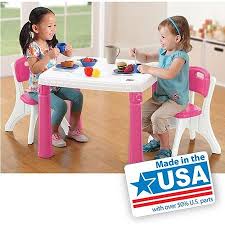 Lifestyle Kitchen Table Chairs Set Pink Walmart Com Kids Table And Chairs Kitchen Table Chairs Table And Chairs