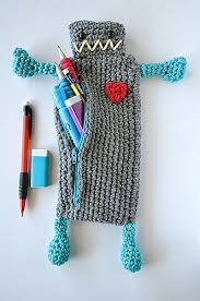 You'll also need some scraps of fusible fleece, a zipper, and a. 12 Fun Back To School Crochet Pencil Case Patterns Crochet News