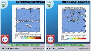 Gempa m 5,6 terjadi di melonguane, sulawesi utara (sulut). Info Gempa Hari Ini Bmkg Catat 5 Gempa Hingga Kamis Siang 4 Di Antaranya Terjadi Di Ambon Tribunnews Com Mobile