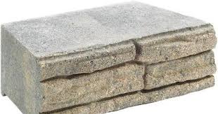 7 In X 12 In Natural Impressions Flagstone Concrete Wall Block 86935 The Home Depot Concrete Retaining Walls Stone Walls Garden Retaining Wall Block