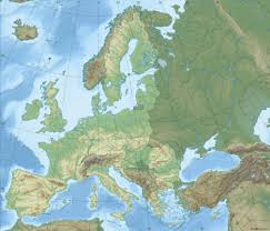 Karta europe prikazuje sve zemlje . Fizicka Karta Evrope Na Ruskom Jeziku Ekonomska Karta Evrope