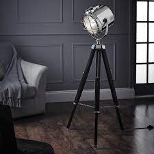 Many people love spending family time. Endon Eh Nautical Fl 1 Light Black Wood Tripod Floor Lamp
