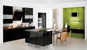 modern kitchen wall colors design
