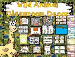 A lot goes into it. Wild Animal Classroom Decor Animal Print Classroom Classroom Decor Classroom Inspiration