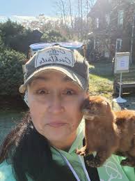 I'm pretty sure I've just encountered my first mink! He was a teeny weenie  thing.