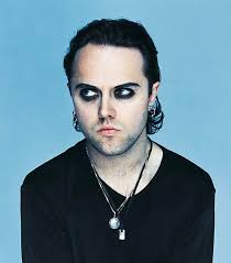 Courtney Love & Lars Ulrich from Metallica. (1995)