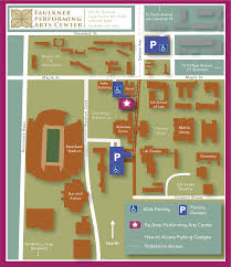 Plan Your Visit Faulkner Performing Arts Center