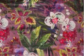 Floral upholstery fabric | floral curtain & drapery fabric. Fabric Guru Traditional Floral Upholstery Fabric