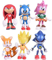 Not all of the photos that appear here are mine. Buy Max Fun Set Of 6pcs Sonic The Hedgehog Action Figures 5 7cm Tall Cake Toppers Classic Sonic Amy Super Sonic Tails Metal Sonic And Knuckles Online In Taiwan B079hmcj53