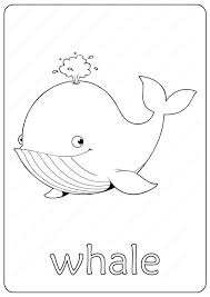 Printable Whale Coloring Page Book Pdf In 2020 Whale Coloring Pages Coloring Pages Coloring Books
