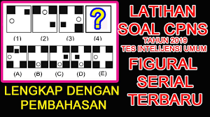 Pilih gambar jumlah titik yang sama beda 3. Latihan Soal Cpns Tiu Figural Serial Lengkap Dengan Pembahasan Icpns